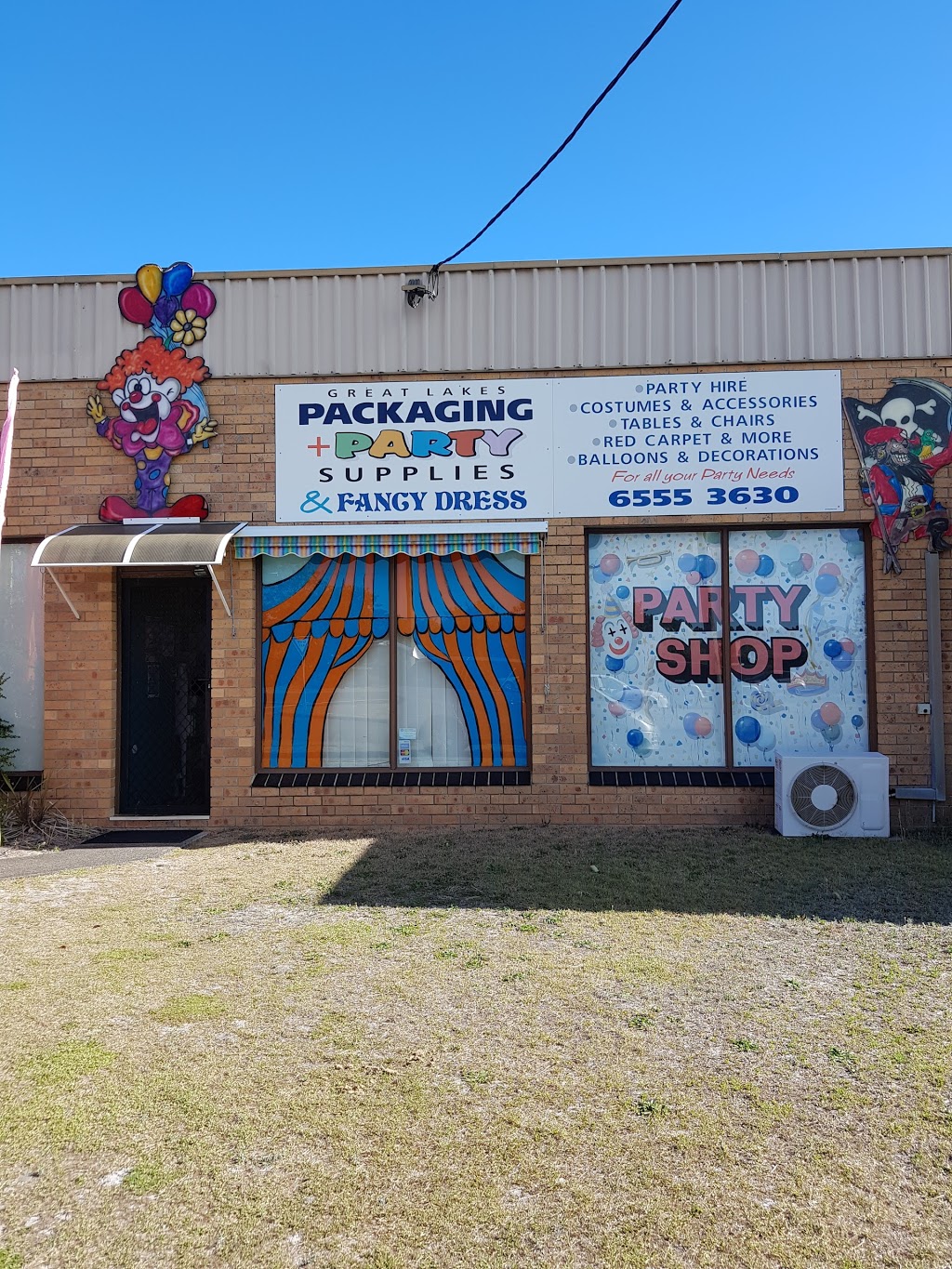 Great Lakes Packaging & Party Supplies | home goods store | 162 Pine Ave, Tuncurry NSW 2428, Australia | 0265553630 OR +61 2 6555 3630