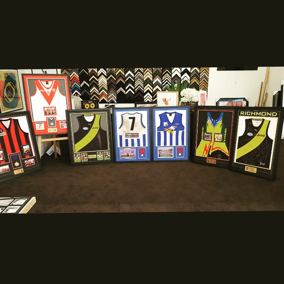 Sports Jersey Framing | 1032 North Rd, Bentleigh East VIC 3045, Australia | Phone: (03) 9088 2025