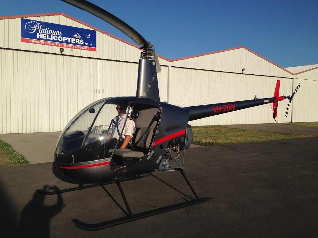 Platinum Helicopters Pty Ltd | Hangar 6A, Nancy Ellis Drive, BANKSTOWN AIRPORT NSW 2200, Australia | Phone: 0422 076 252