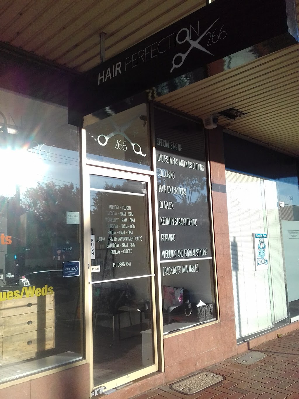 Hair Perfection 266 | hair care | 266 Blackburn Rd, Mount Waverley VIC 3149, Australia | 0398861841 OR +61 3 9886 1841