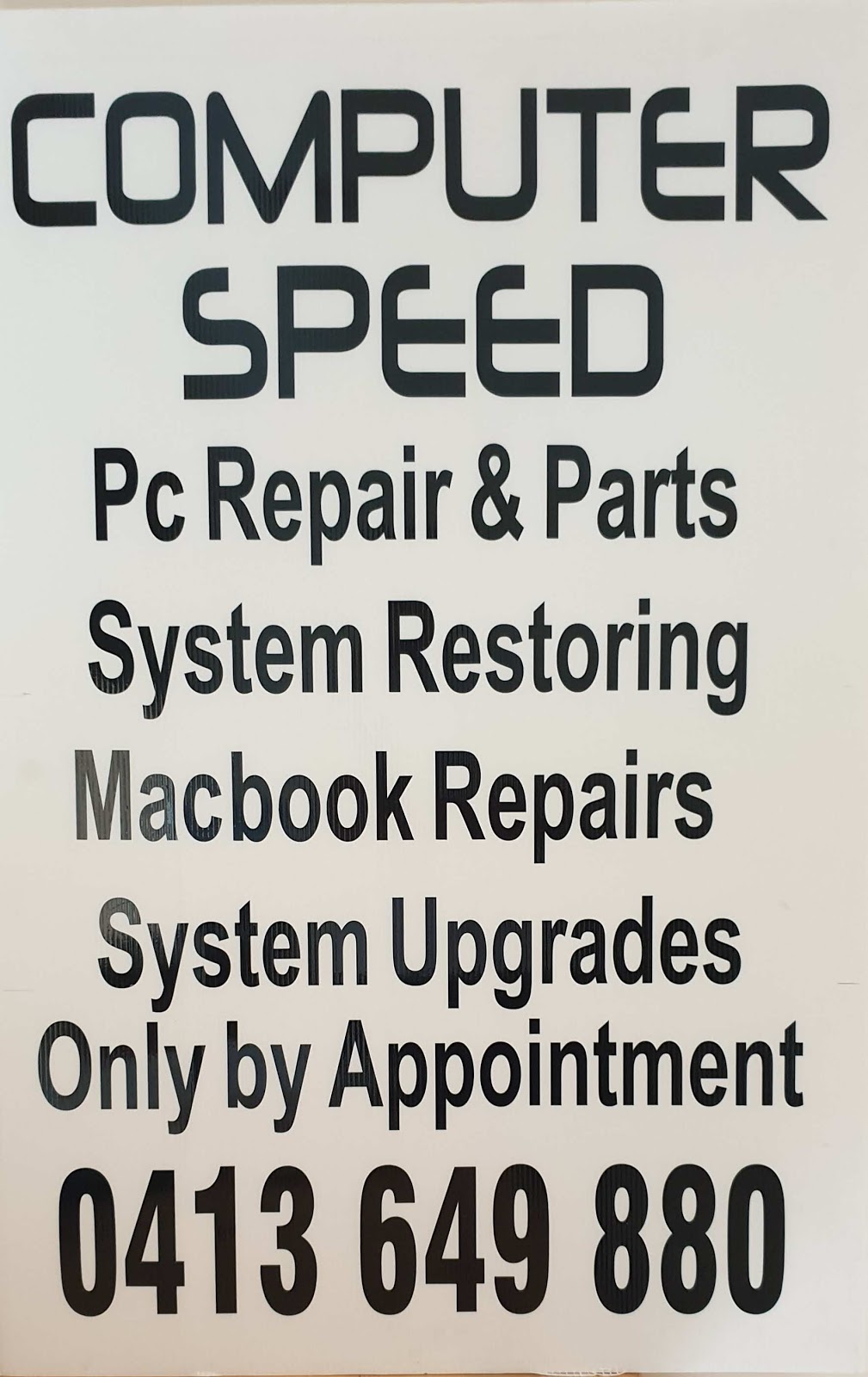 Computer-Speed | 15 Livorno Ln, Point Cook VIC 3030, Australia | Phone: 0413 649 880