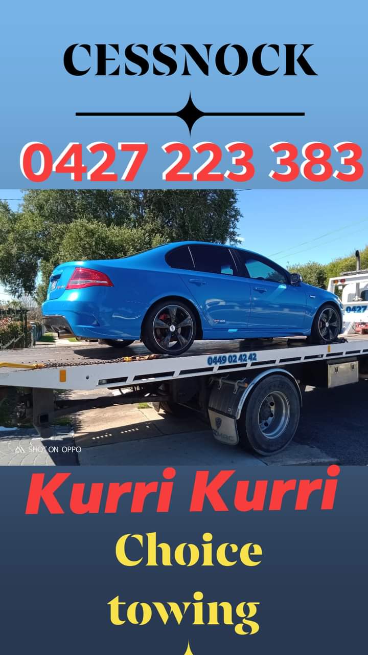 CHOICE TOWING SERVICE (CESSNOCK.KURRI KURRI) |  | 269 Vincent St, Cessnock NSW 2325, Australia | 0427223383 OR +61 427 223 383