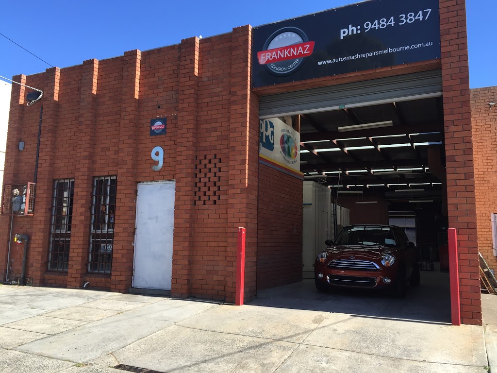 Franknaz Collision Center | car repair | 9 Showers St, Preston VIC 3072, Australia | 0394843847 OR +61 3 9484 3847