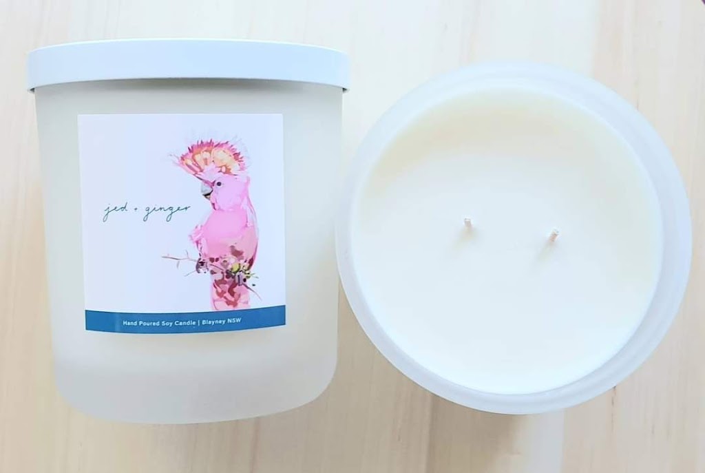 Jed & Ginger - hand poured soy candles | 2814 Mid Western Hwy, Kings Plains NSW 2799, Australia | Phone: 0400 840 402