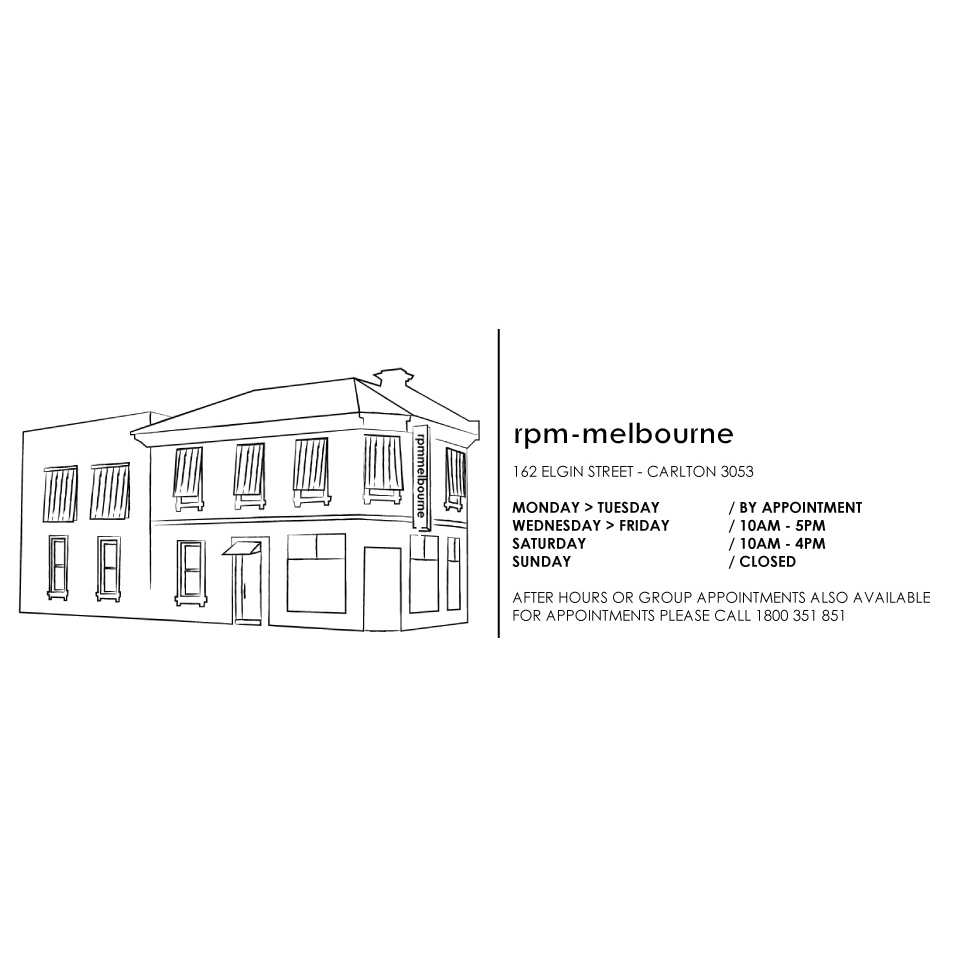 rpmmelbourne | clothing store | 162 Elgin St, Carlton VIC 3053, Australia | 1300351851 OR +61 1300 351 851