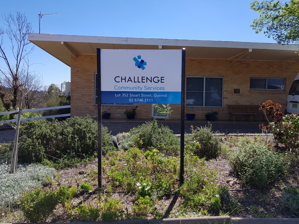 Challenge Disability Services | LOT 352 Stuart St, Quirindi NSW 2343, Australia | Phone: (02) 6746 2111