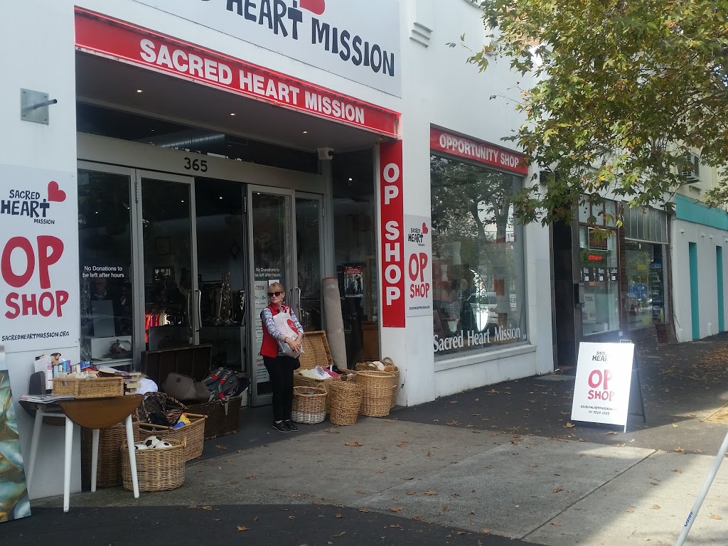 Sacred Heart Mission Op Shop South Melbourne | store | 365 Clarendon St, South Melbourne VIC 3205, Australia | 0396903392 OR +61 3 9690 3392