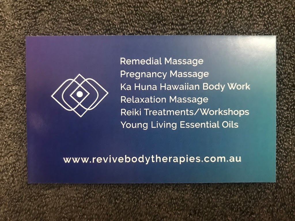 Revive Body Therapies | health | 9 Flavum St, Fletcher NSW 2287, Australia | 0459027274 OR +61 459 027 274