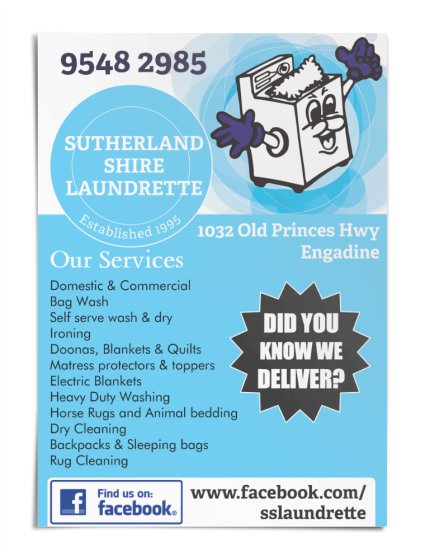 Sutherland Shire Laundrette | laundry | 5/1026-1032 Old Princes Hwy, Engadine NSW 2233, Australia | 0295482985 OR +61 2 9548 2985