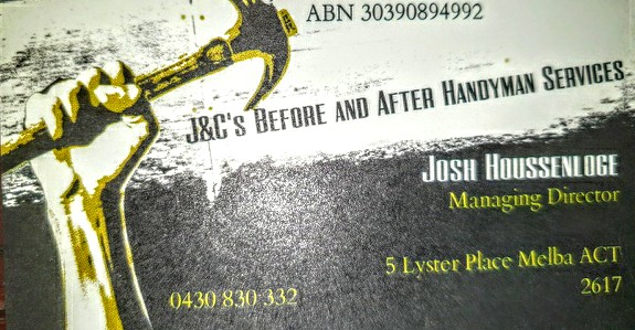 J&Cs before and after handyman services | Melba ACT 2615, Australia | Phone: 0430 830 332