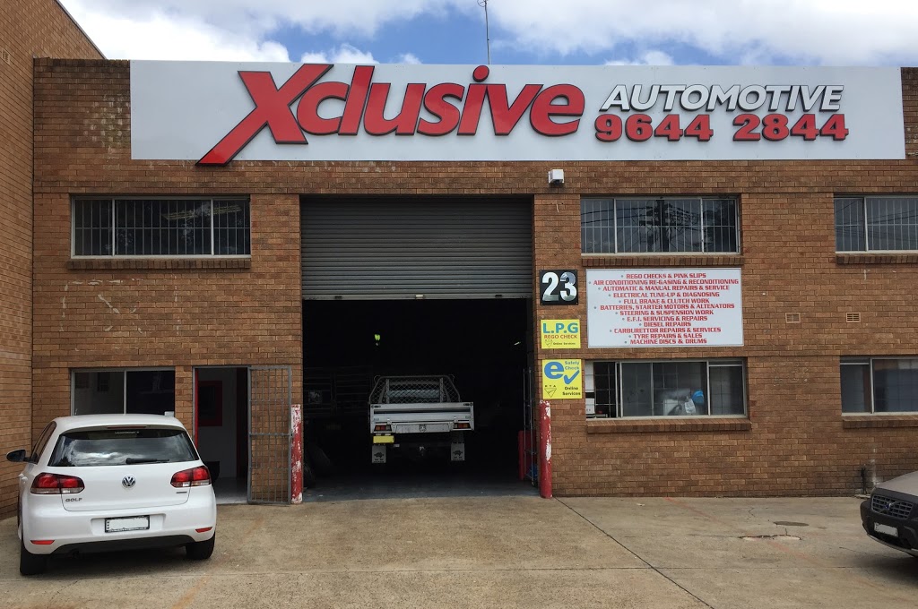 Xclusive Automotive - Car Service & Repairs Sydney | car repair | 23 Carlingford St, Regents Park NSW 2143, Australia | 0296442844 OR +61 2 9644 2844