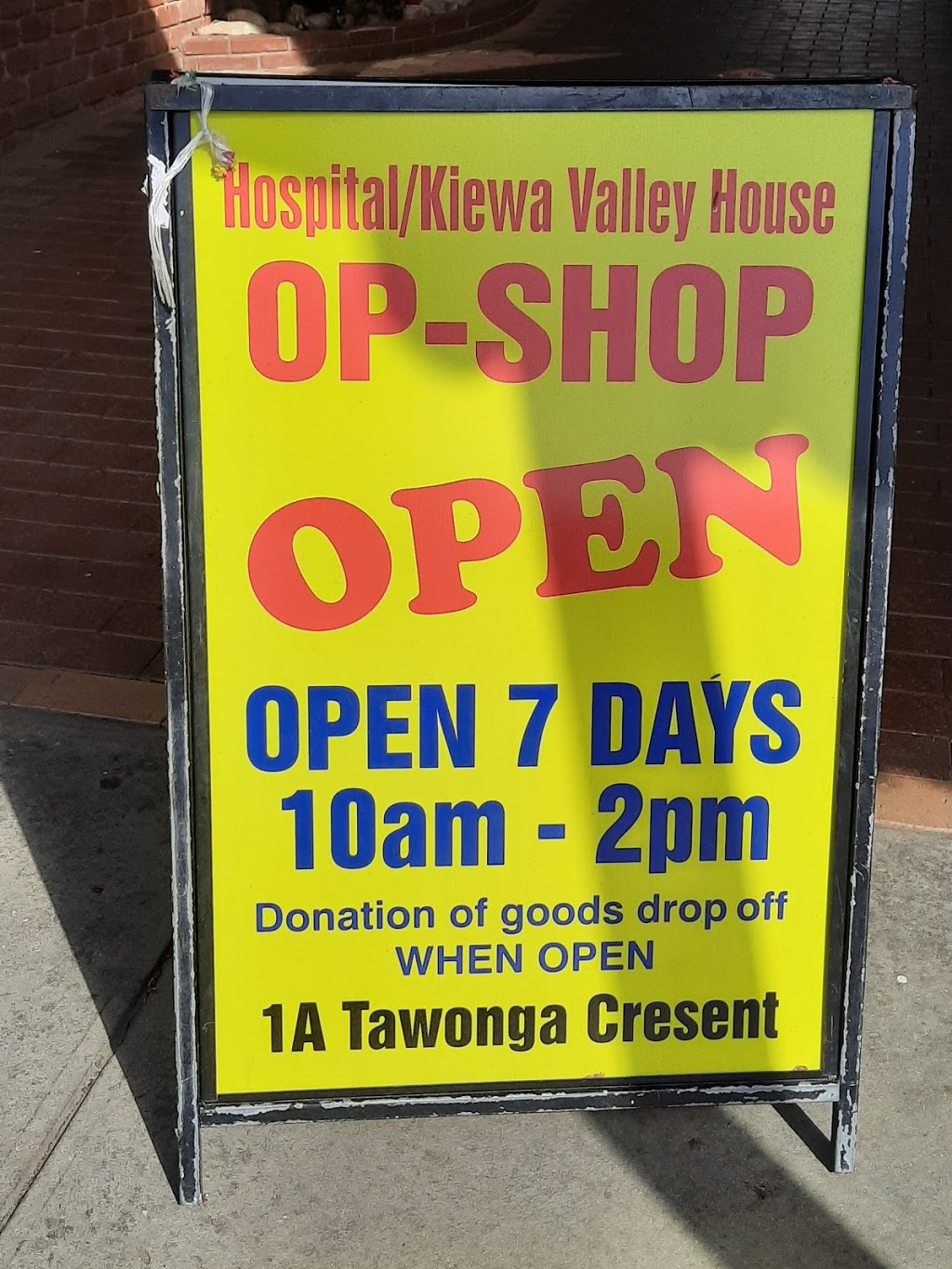 Hospial / Kiewa Valley House Op Shop | store | Mount Beauty, Tawonga South VIC 3699, Australia