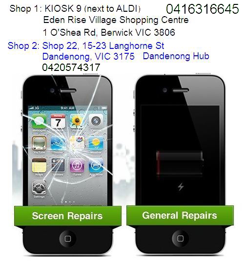 expressfixphone | electronics store | Kiosk 9, Eden Rise Shopping Centre, 1 OShea Rd, Berwick VIC 3806, Australia | 0416316645 OR +61 416 316 645