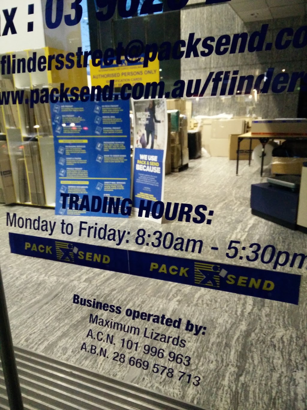 PACK & SEND® Flinders Street | moving company | 452 Flinders St, Melbourne VIC 3000, Australia | 0396202277 OR +61 3 9620 2277