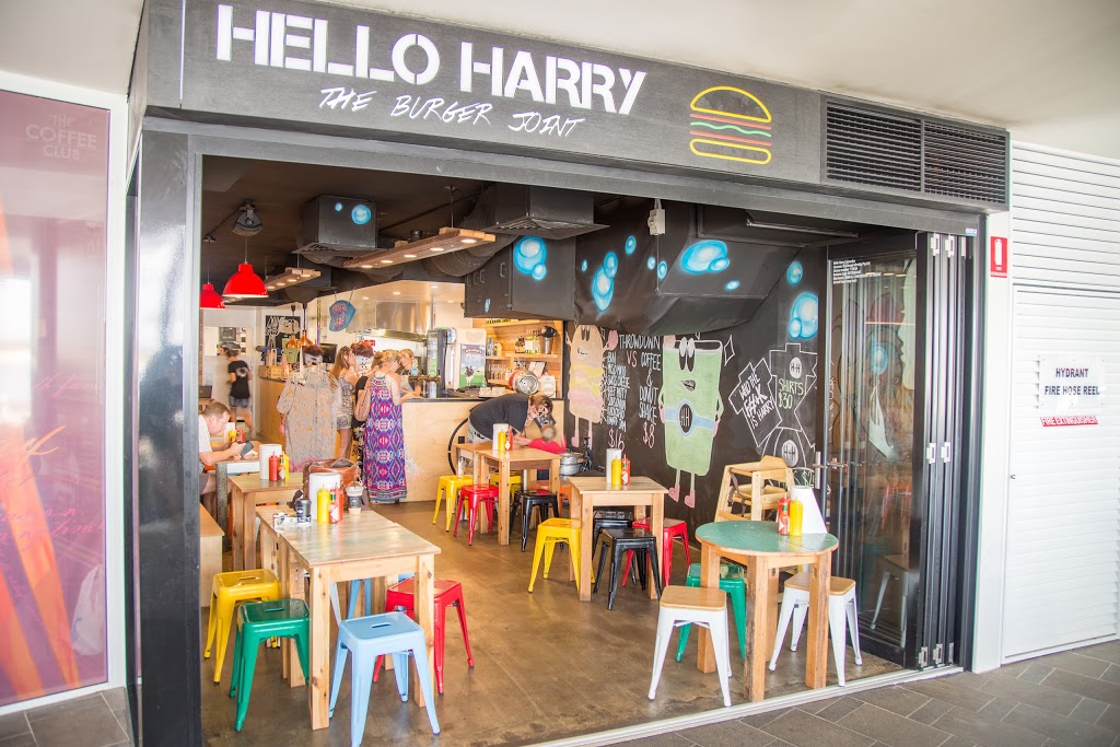 Hello Harry The Burger Joint (Caloundra) | 30 Esplanade Bulcock Beach, Caloundra QLD 4551, Australia | Phone: (07) 5492 7759