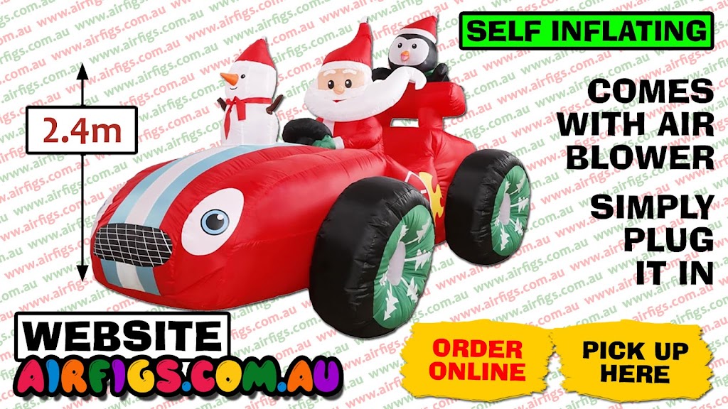 Airfigs Inflatables | 26 Sailors Gully Rd, Eaglehawk VIC 3556, Australia | Phone: 0493 609 121