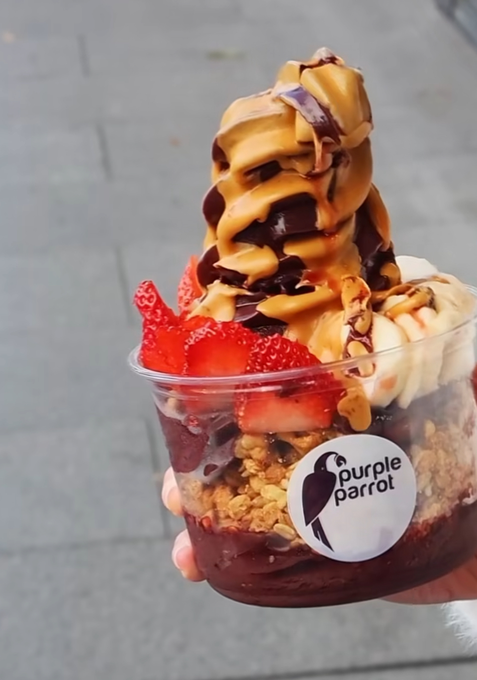 Purple Parrot Acai Liverpool | Shop 3/167 Northumberland St, Liverpool NSW 2170, Australia | Phone: 1800 727 768