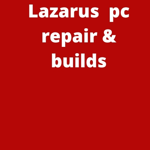 Lazarus pc repair & builds | 48 Elizabeth Cres, Goodna QLD 4300, Australia | Phone: 0431 274 344