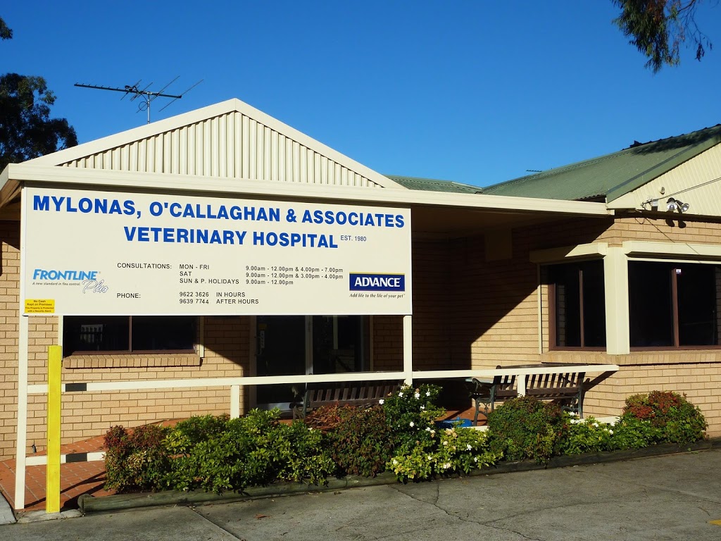 Mylonas, Mylonas & OCallaghan & Associates Veterinary Hospital | veterinary care | 100 Kildare Rd, Blacktown NSW 2148, Australia | 0296223626 OR +61 2 9622 3626
