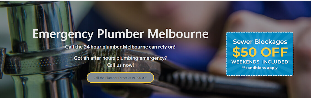 Melbourne 24HR Plumbing (61 Nepean Hwy) Opening Hours