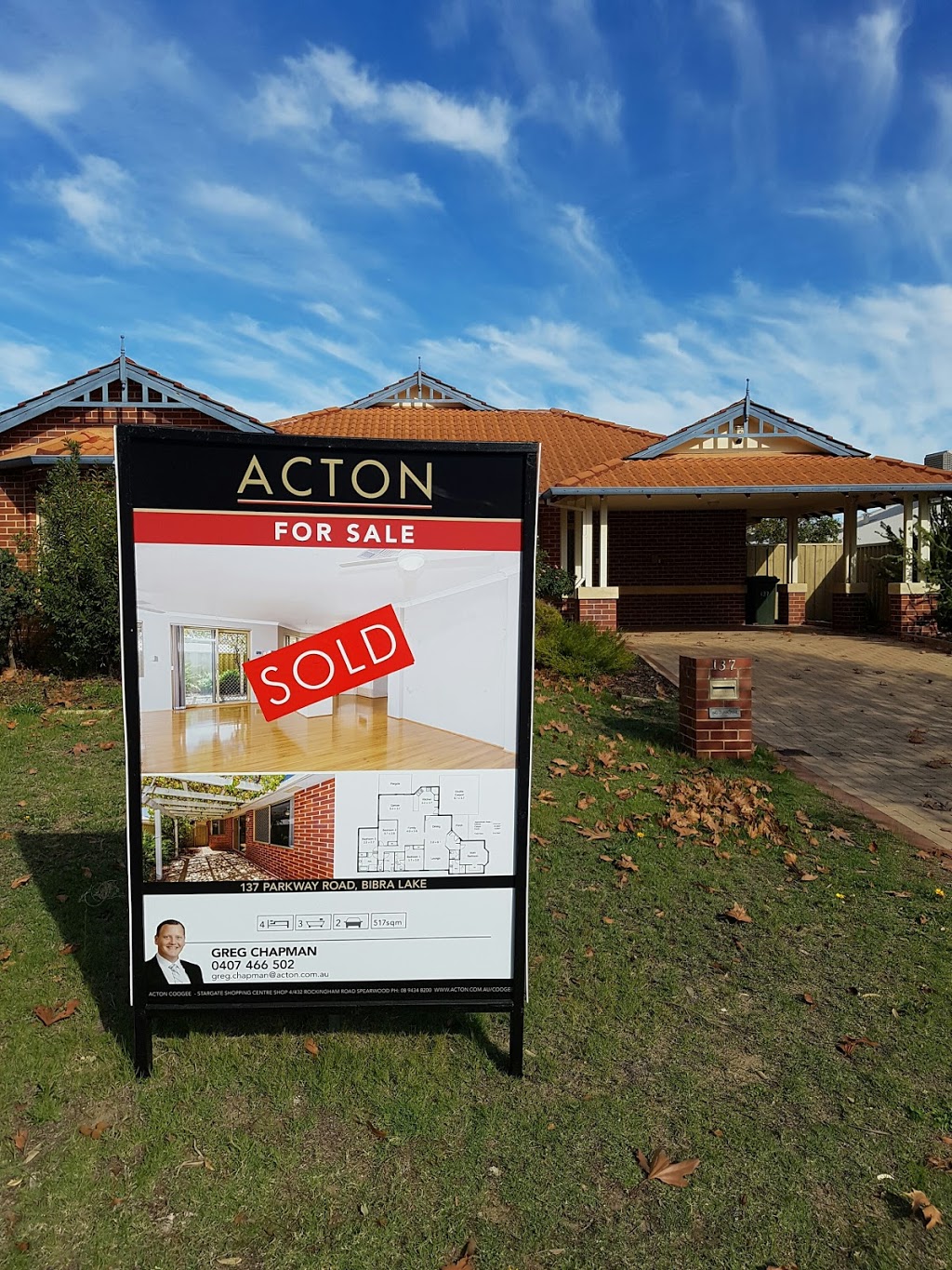 Greg Chapman - ACTON Coogee Real Estate | 4/432 Rockingham Rd, Spearwood WA 6163, Australia | Phone: 0407 466 502