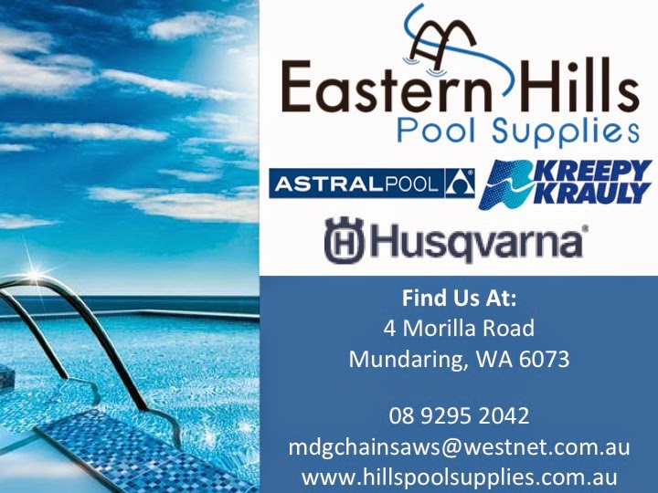 Eastern Hills Pools & Mowers | store | 7545 Great Eastern Highway Corner, Chipper St, Mundaring WA 6073, Australia | 0892952042 OR +61 8 9295 2042