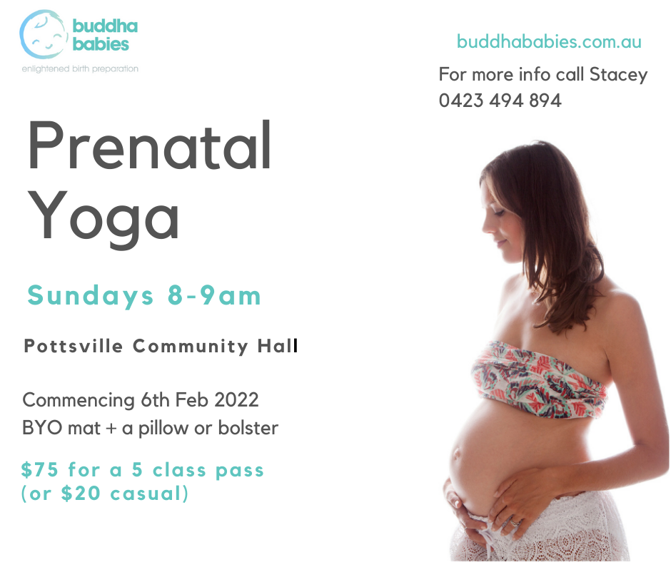 Buddha Babies - Hypnobirthing, Prenatal Yoga & Doula Support | 17 Taylor Dr, Pottsville NSW 2489, Australia | Phone: 0423 494 894