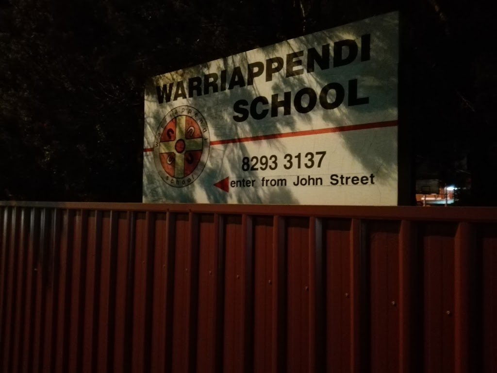 Warriappendi School | school | 1 John St, Marleston SA 5033, Australia | 0882933137 OR +61 8 8293 3137