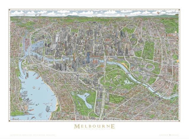 The Melbourne Map | store | 12 Granville St, Drysdale VIC 3222, Australia | 0408539668 OR +61 408 539 668