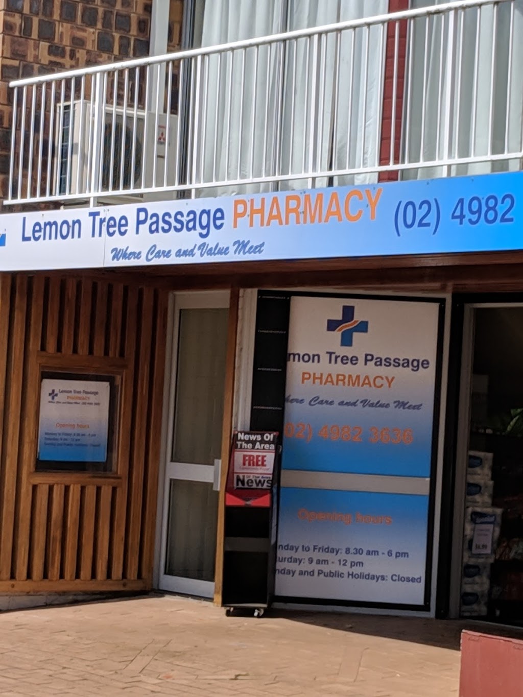Kumars Pharmacy | 21 Cook Parade, Lemon Tree Passage NSW 2319, Australia | Phone: (02) 4982 3636