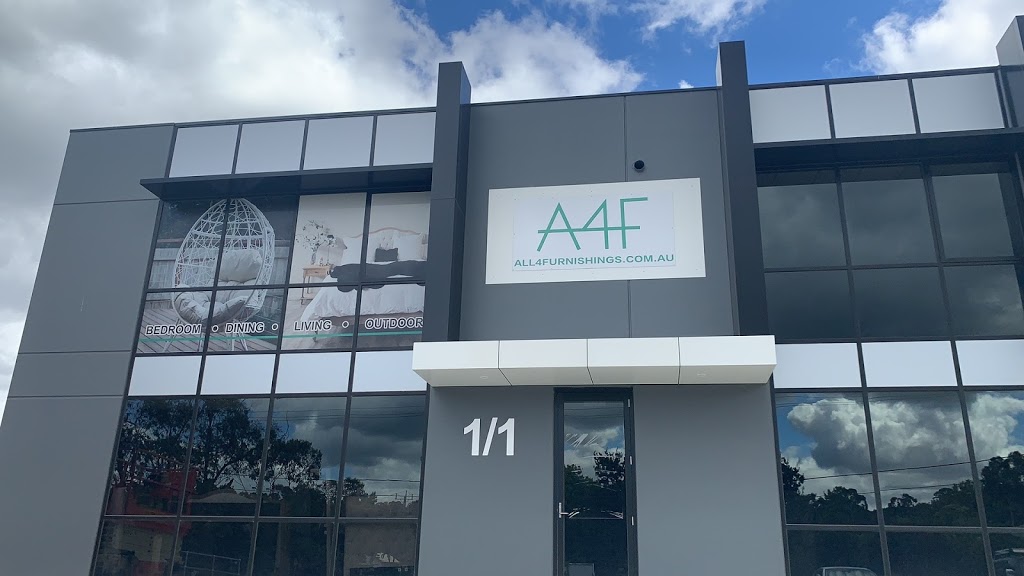 All 4 Furnishings | furniture store | 1/1 Corporate Blvd, Bayswater VIC 3153, Australia | 1300971288 OR +61 1300 971 288