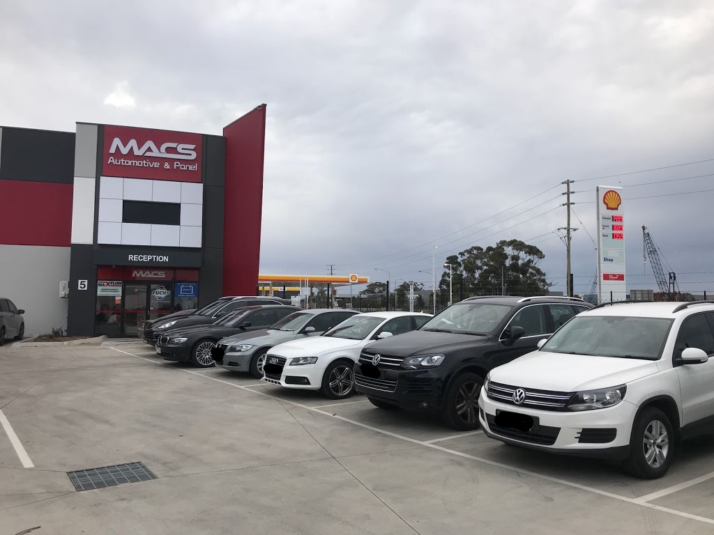 MACS Automotive & Panel - Smash Repairs Car Services | car repair | 5/5 Connect Road, Truganina VIC 3029, Australia | 0393941110 OR +61 3 9394 1110