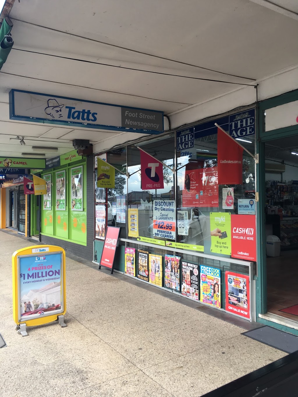 Foot Street Newsagency & Lotto | store | 47 Foot St, Frankston VIC 3199, Australia | 0397834720 OR +61 3 9783 4720