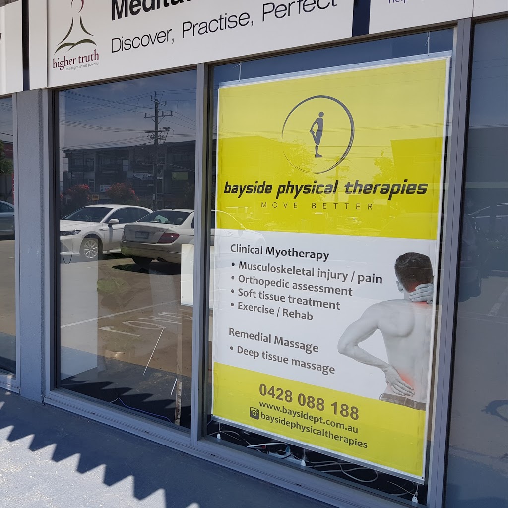 Bayside Physical Therapies | physiotherapist | G02/254 Bay Rd, Sandringham VIC 3191, Australia | 0428088188 OR +61 428 088 188