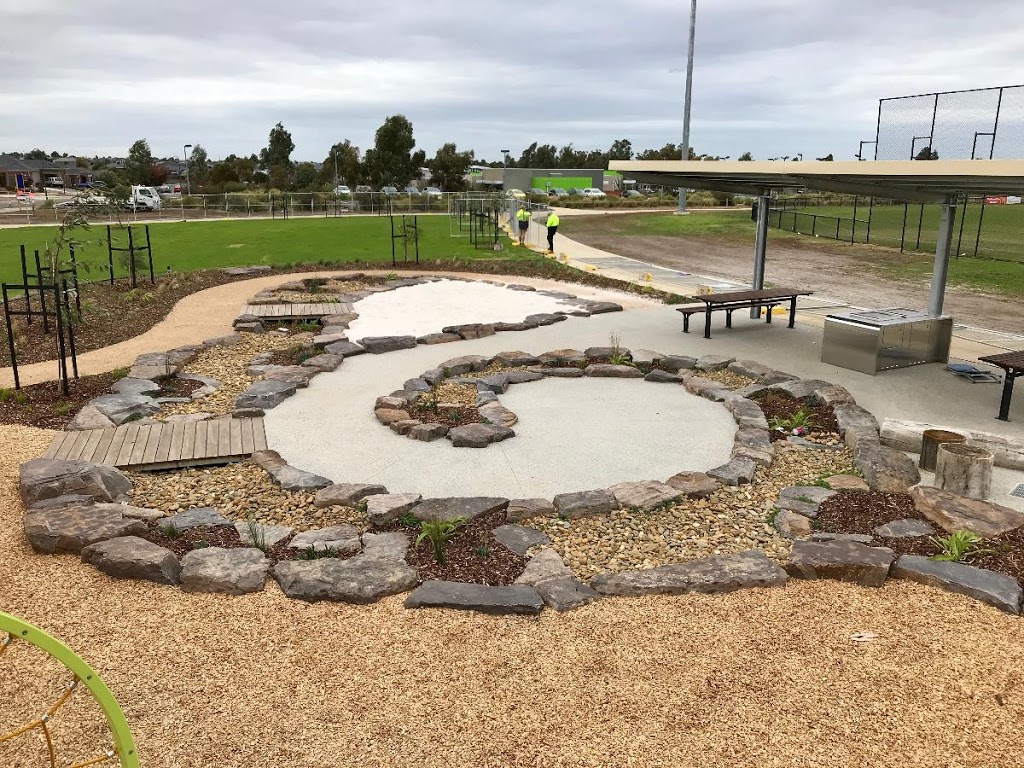 Arnolds creek play equipment | 37 Claret Ash Blvd, Melton West VIC 3337, Australia