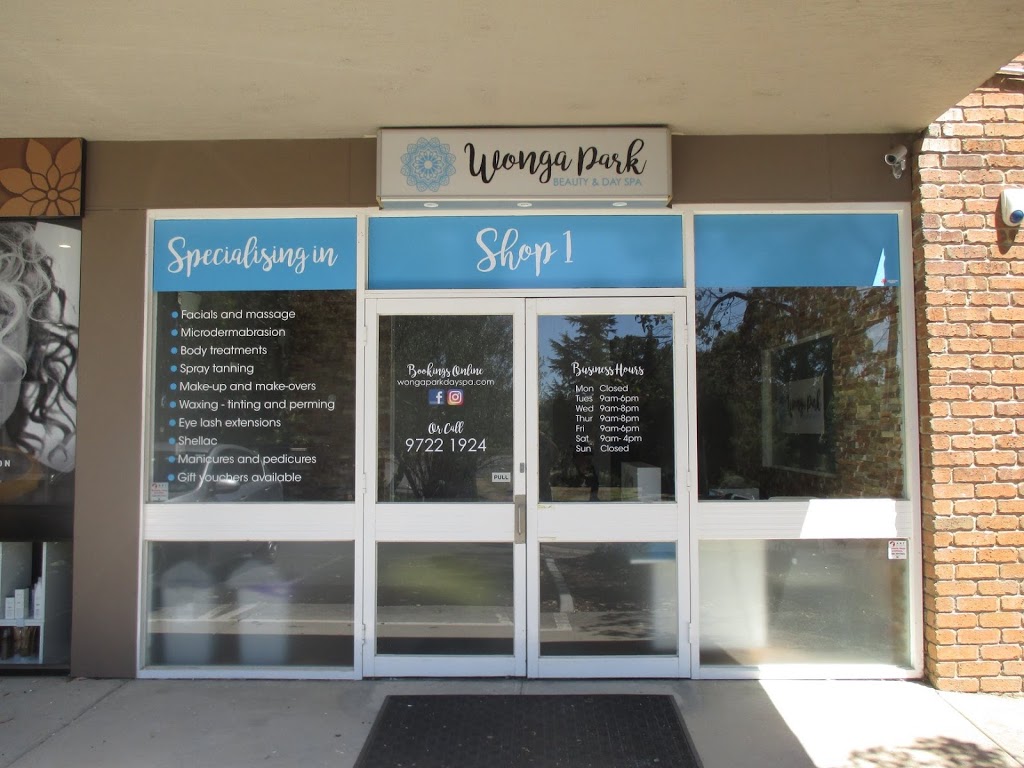 Wonga Park Beauty and Day Spa | spa | Shop 1/2 Dudley Rd, Wonga Park VIC 3115, Australia | 0397221924 OR +61 3 9722 1924