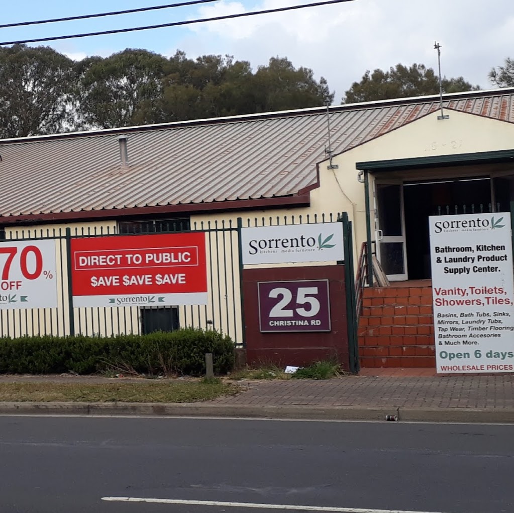 Sorrento Bathrooms and kitchens | home goods store | 25 Christina Rd, Villawood NSW 2163, Australia