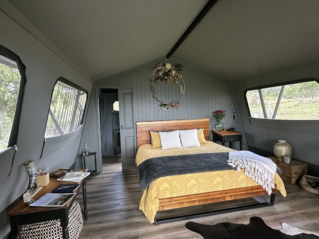 Valhalla Glamping | 394 W Haldon Rd, Woodbine QLD 4359, Australia | Phone: 0432 312 374