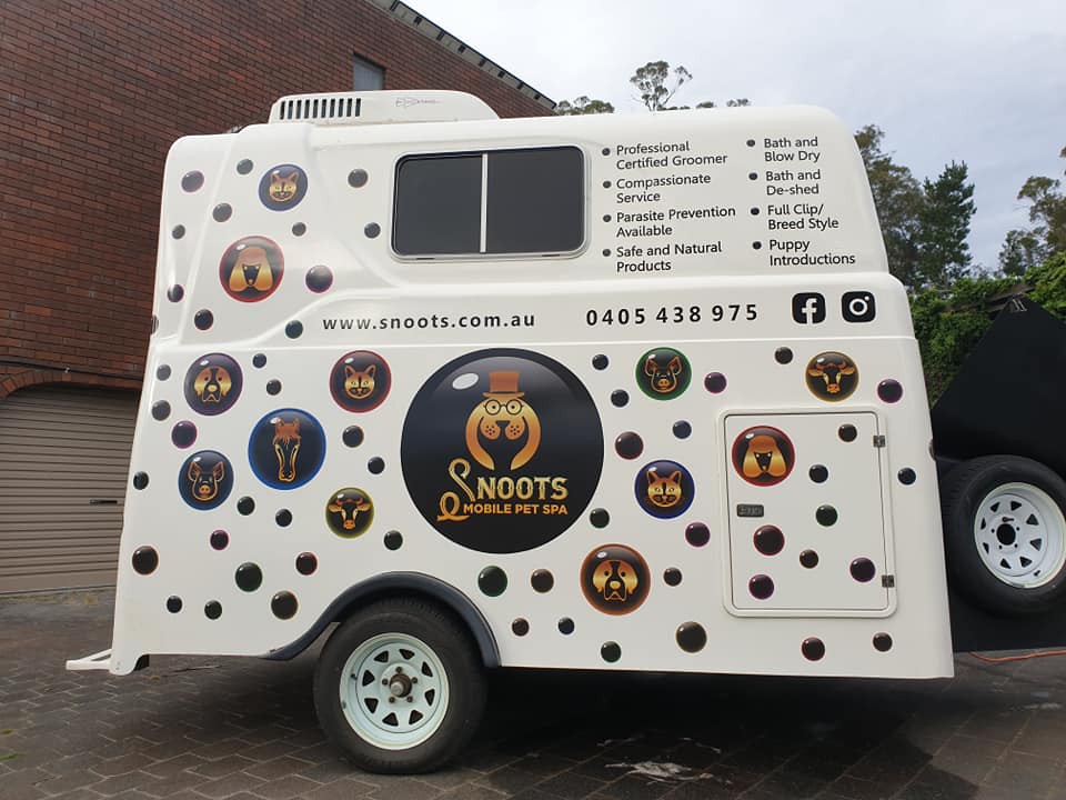 Snoots Mobile Pet Spa | 247 White Hill Rd, Forcett TAS 7173, Australia | Phone: 0405 438 975