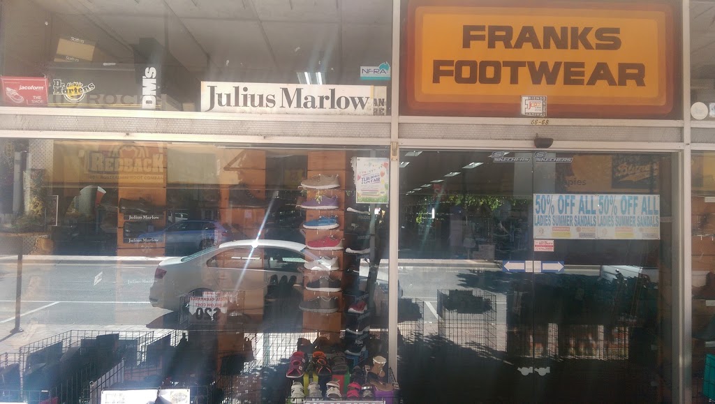 Franks Footwear | shoe store | 66 Murphy St, Wangaratta VIC 3677, Australia | 0357213458 OR +61 3 5721 3458