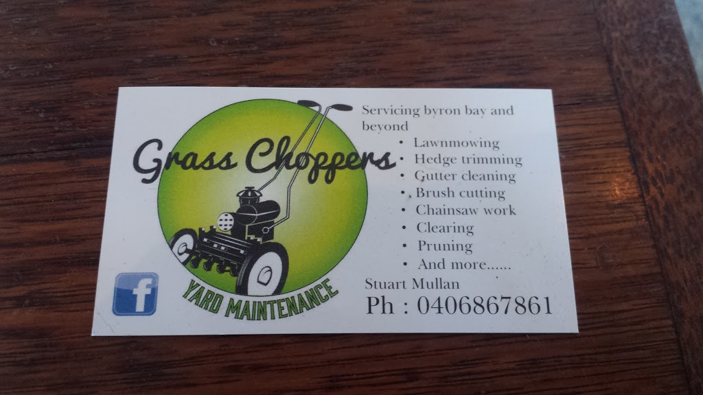 Grass Choppers Yard Maintenance | 1B Pioneers Cr, Bangalow NSW 2479, Australia | Phone: 0406 867 861