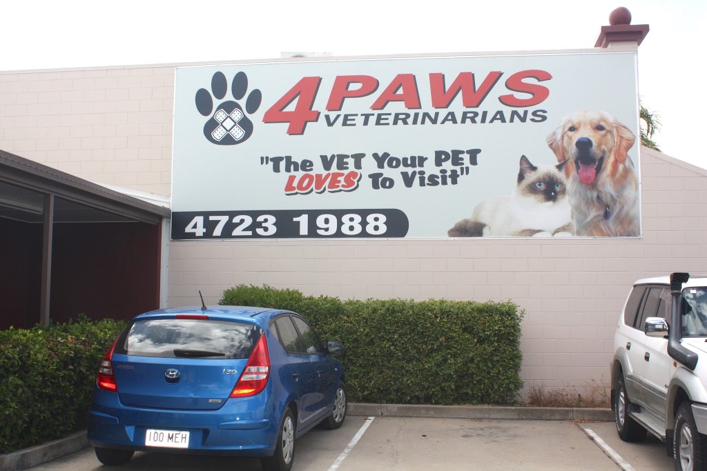 4 Paws Veterinarians - Charles St | veterinary care | 383 Charles St, Kirwan QLD 4817, Australia | 0747231988 OR +61 7 4723 1988