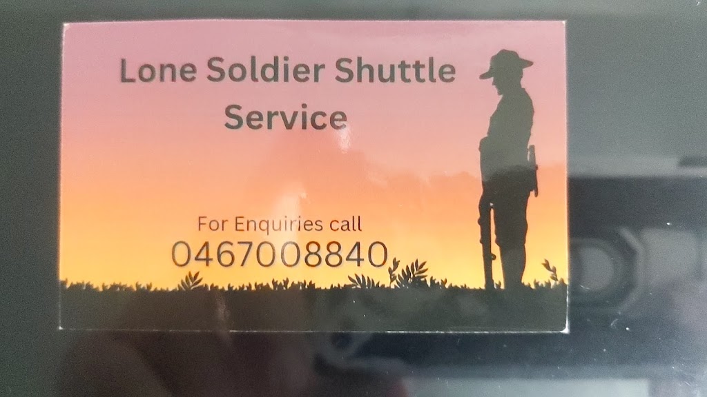 Lone Soldier Shuttle Service | Ellen Ave, Singleton NSW 2330, Australia | Phone: 0467 008 840