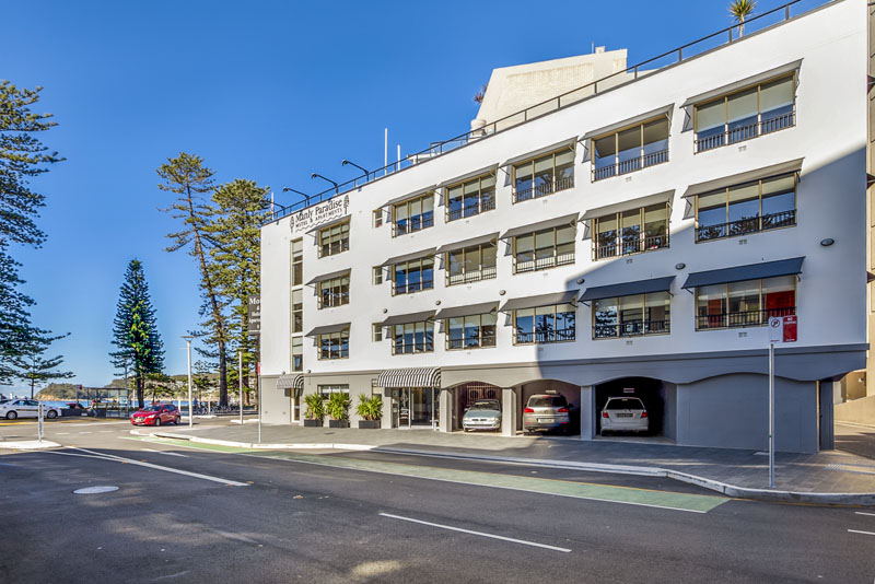 Manly Paradise Motel & Apartments | 54 N Steyne, Manly NSW 2095, Australia | Phone: (02) 9977 5799