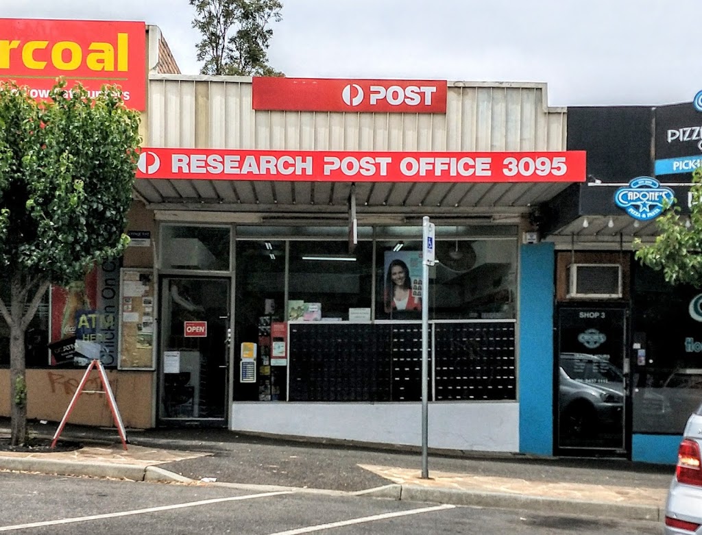 RESEARCH POST OFFICE (1544 Main Rd) Opening Hours