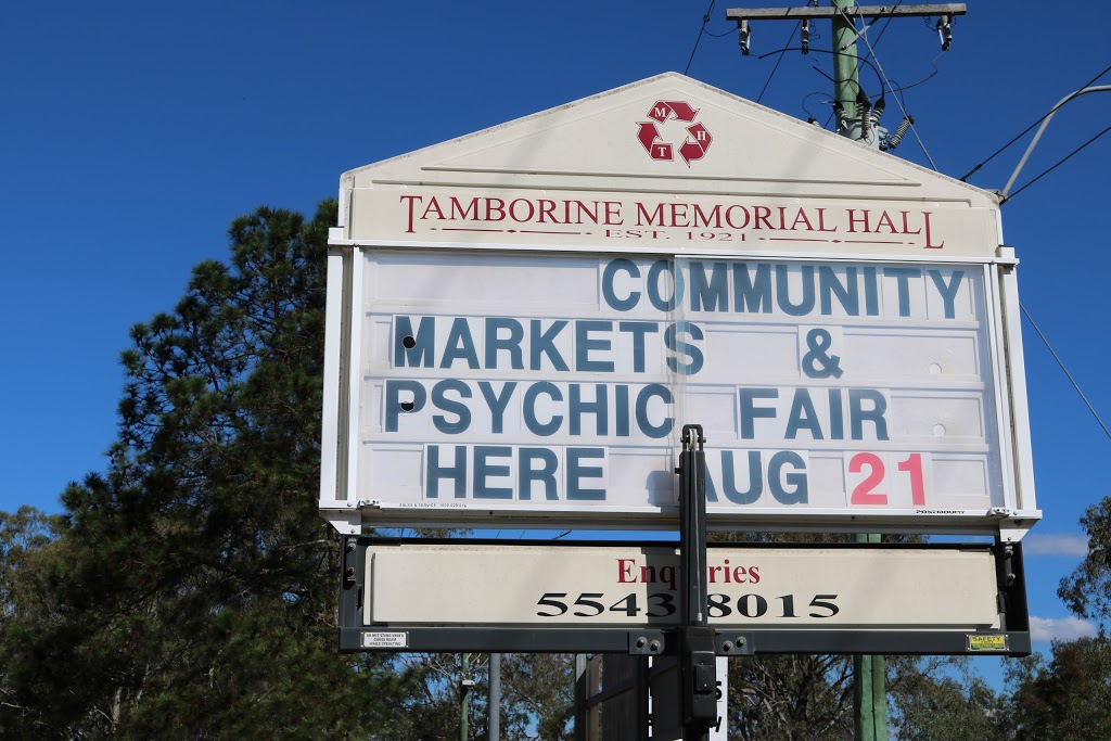 Tamborine Memorial Hall | 2760 Waterford Tamborine Rd, Tamborine QLD 4270, Australia | Phone: (07) 5543 8015