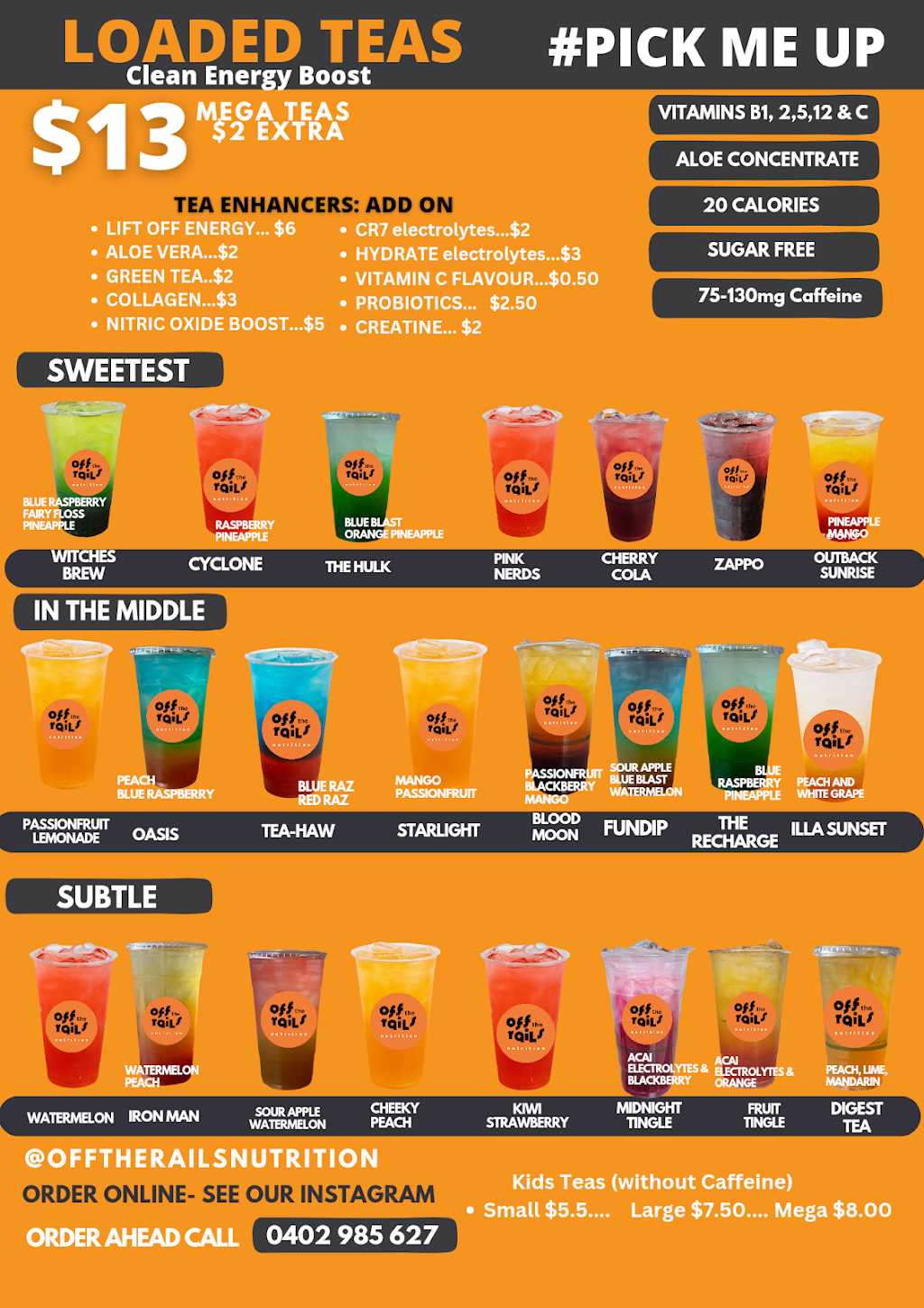 Off the Rails Nutrition | Shop 3/10 Ash Ave, Albion Park Rail NSW 2527, Australia | Phone: 0402 985 627