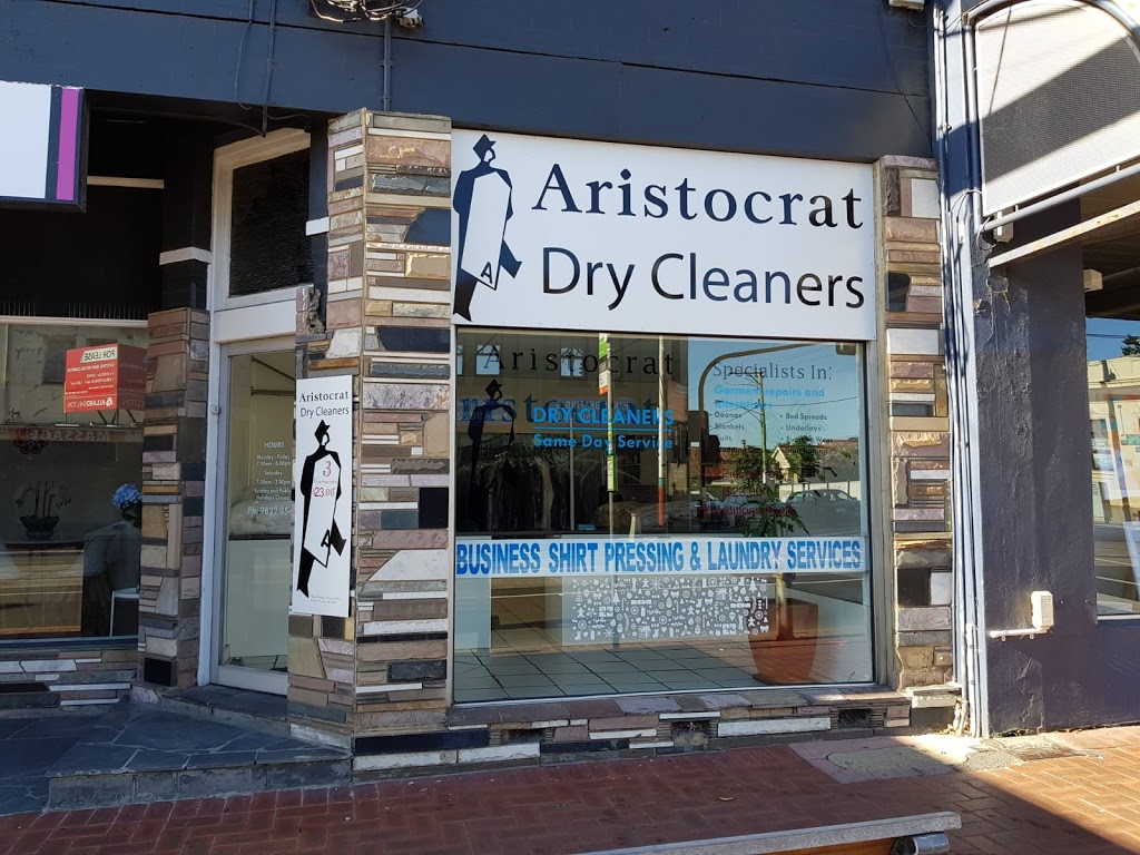 Aristocrat Dry Cleaners | laundry | 1388 Malvern Rd, Glen Iris VIC 3146, Australia | 0398223549 OR +61 3 9822 3549