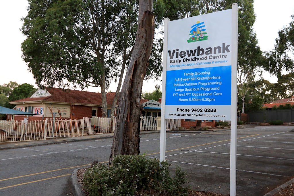 Viewbank Early Childhood Centre | 30-32 Bannockburn Rd, Viewbank VIC 3084, Australia | Phone: (03) 9432 8288