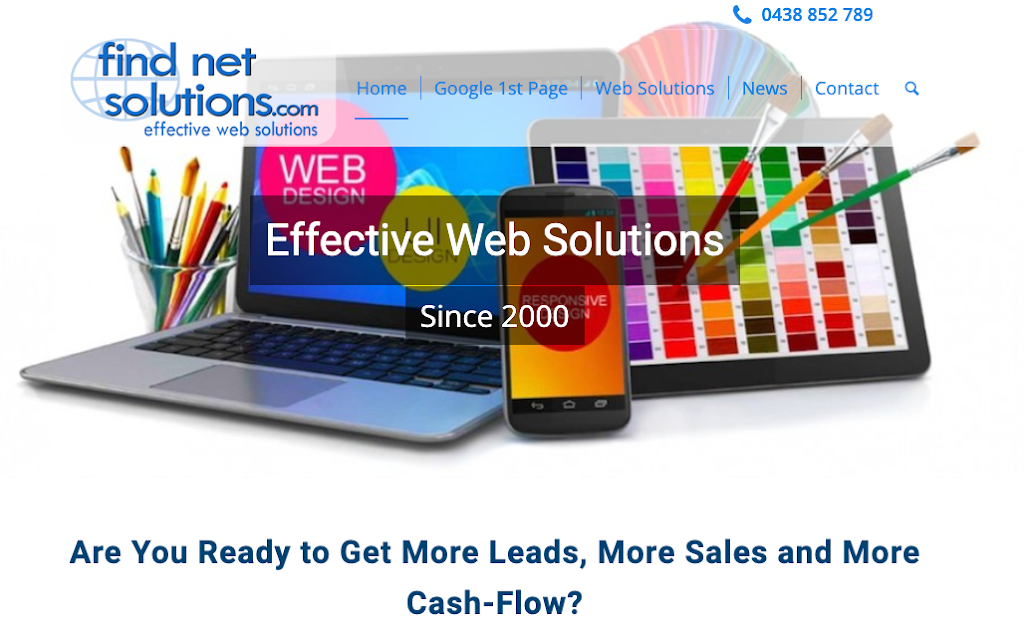 Find Net Solutions Gold Coast Website Design and SEO | 17 Lysaght Dr, Pimpama QLD 4209, Australia | Phone: 0438 852 789